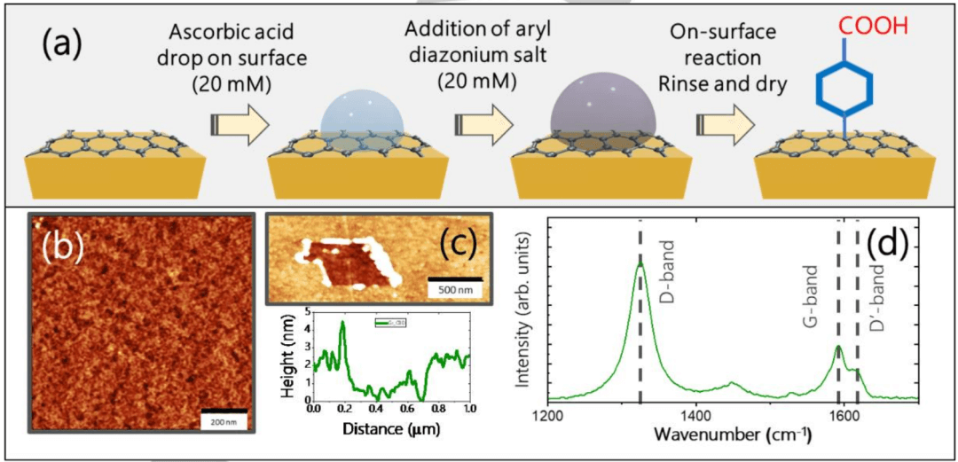 Angew：化学结构修饰石墨烯用于气体传感器