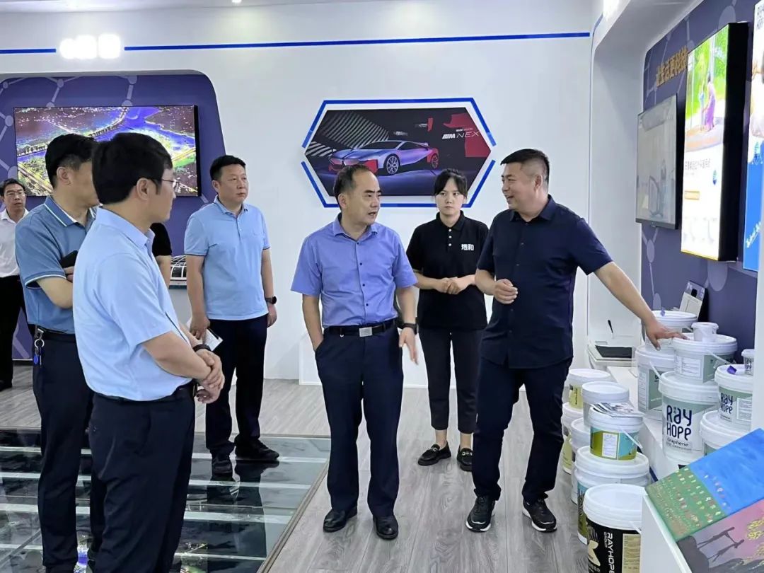 省委督查委第六核查组莅临煜和石墨烯研究院、煜和石墨烯科技智能工厂调研核查