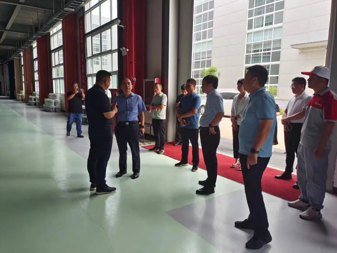省委督查委第六核查组莅临煜和石墨烯研究院、煜和石墨烯科技智能工厂调研核查