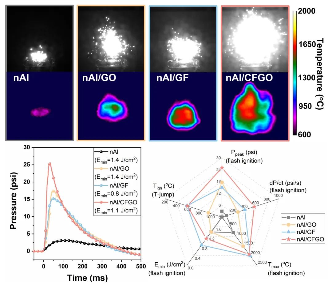 ACS Nano | 多功能含氟氧化石墨烯改善铝基含能材料性能