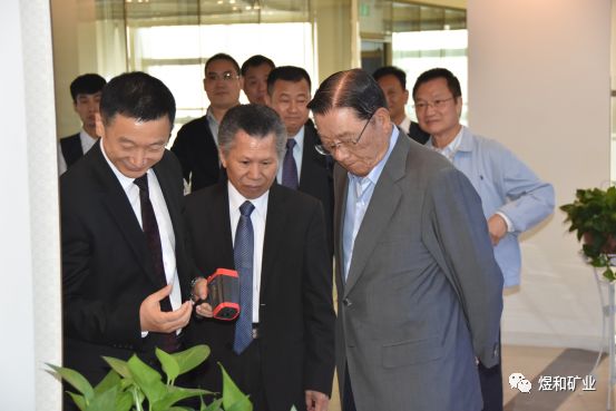 刚刚！台湾三三会会长江丙坤先生莅临煜和矿业