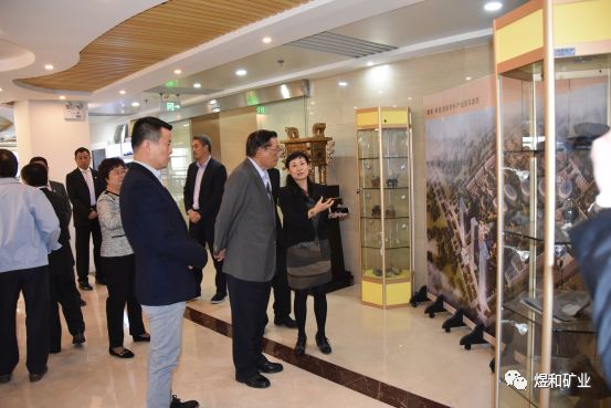 刚刚！台湾三三会会长江丙坤先生莅临煜和矿业