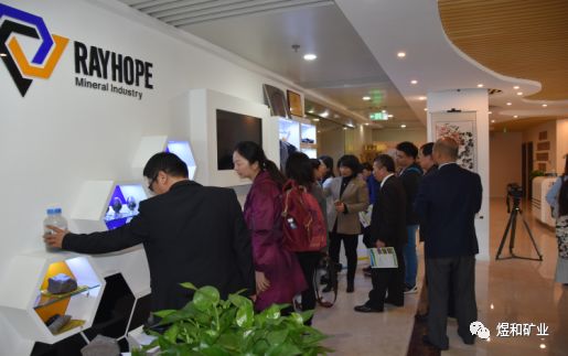 两岸媒体采访团来煜和矿业了