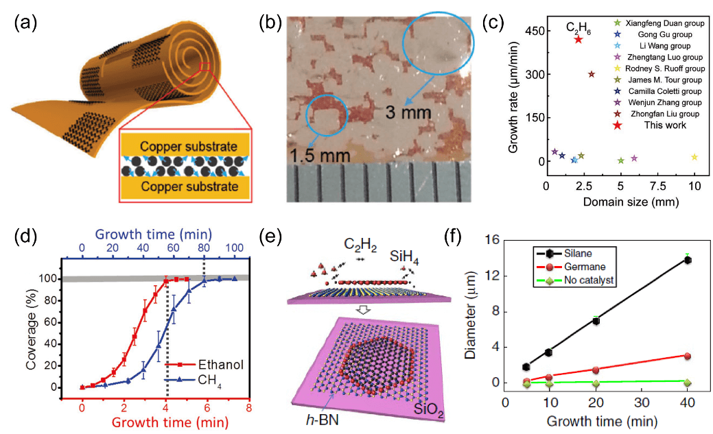北京大学刘忠范院士团队综述：CVD生长石墨烯的气相反应