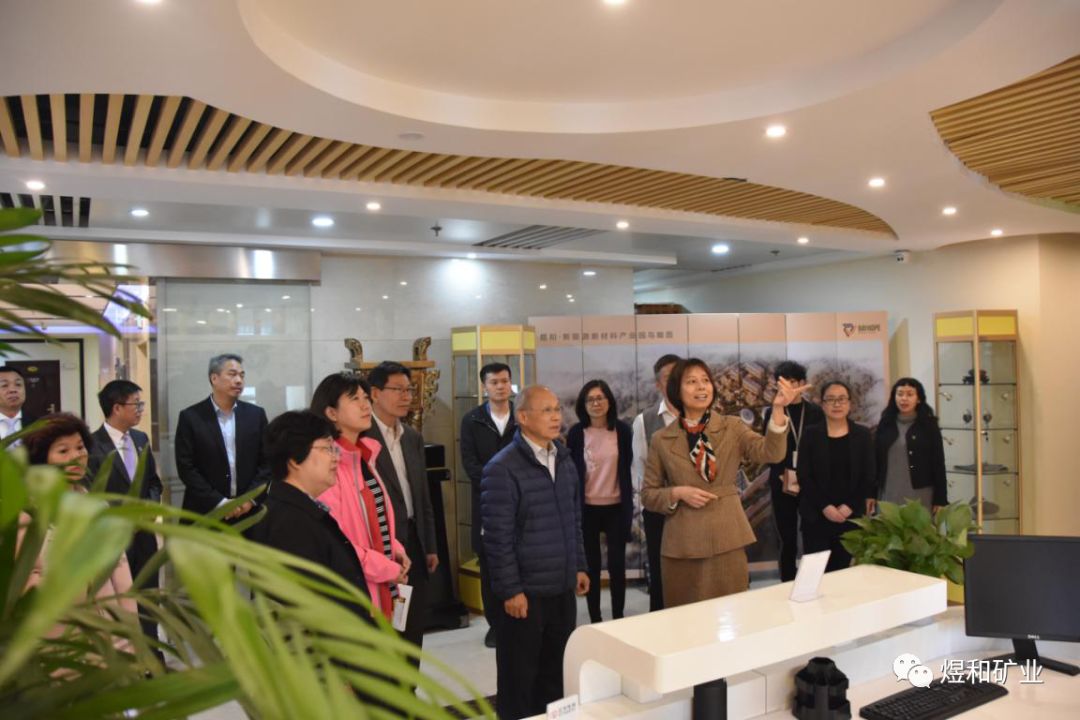 国民党前副主席林政则一行调研参访煜和矿业