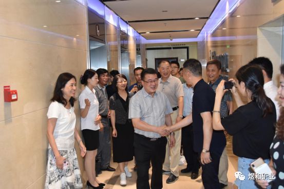 山西省台办领导视察河南煜和