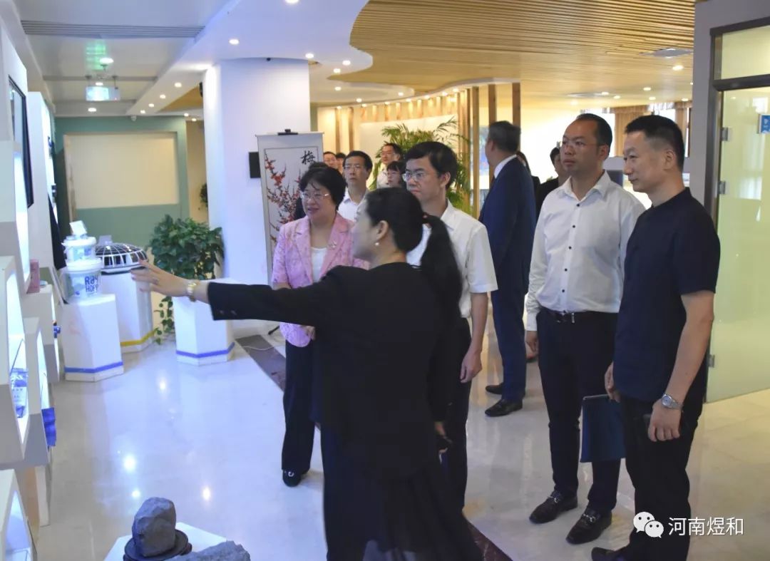 中共中央台办领导视察河南煜和