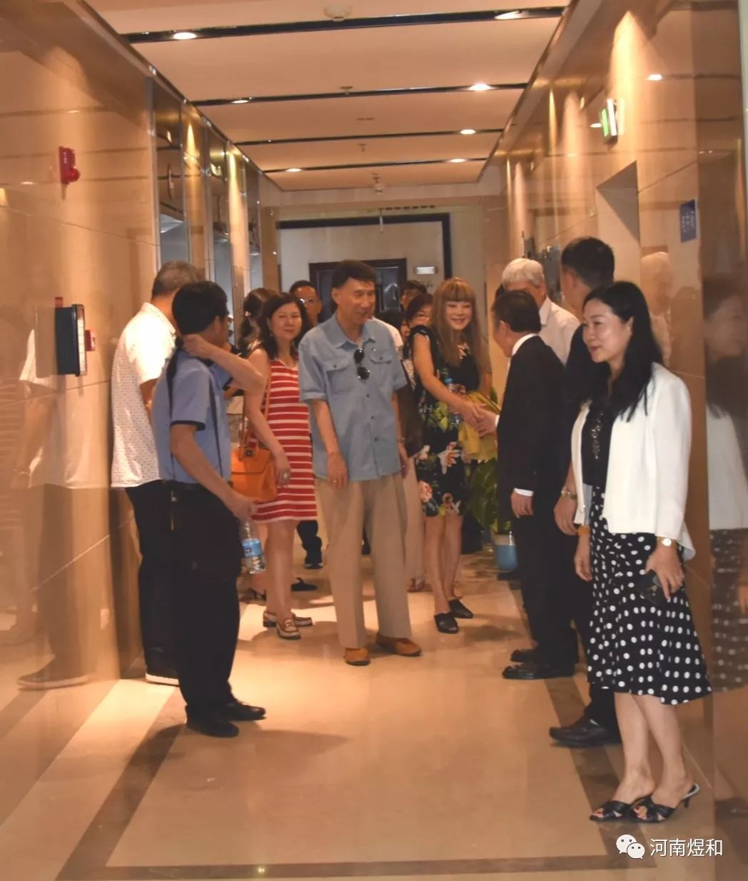 中国国民党中央评议委员林远先生参访河南煜和