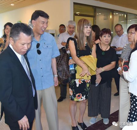 中国国民党中央评议委员林远先生参访河南煜和