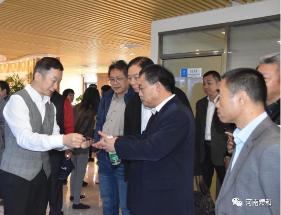 洛阳市台办一行参观河南煜和