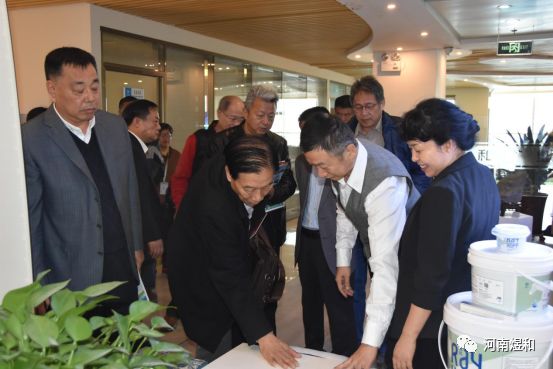洛阳市台办一行参观河南煜和
