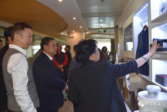 洛阳市台办一行参观河南煜和