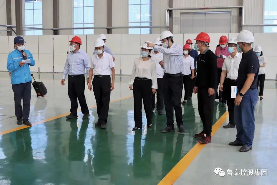 王永玲率邹城市人大代表团到石墨烯高分子复合材料标准化车间调研指导工作