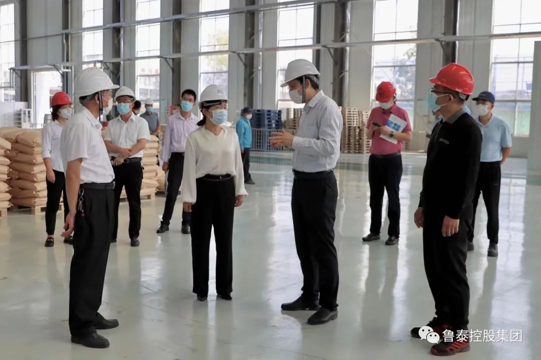 王永玲率邹城市人大代表团到石墨烯高分子复合材料标准化车间调研指导工作