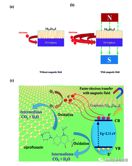 华南理工等《Environ Sci Nano》废弃山竹皮衍生3D石墨烯杂化材料的磁性界面结，高效光催化降解新兴污染物环丙沙星