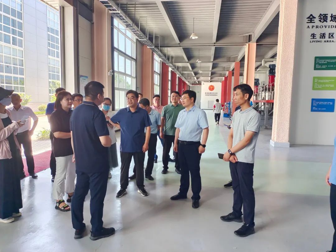 凤泉区常务副区长王西忠到煜和新乡工厂调研