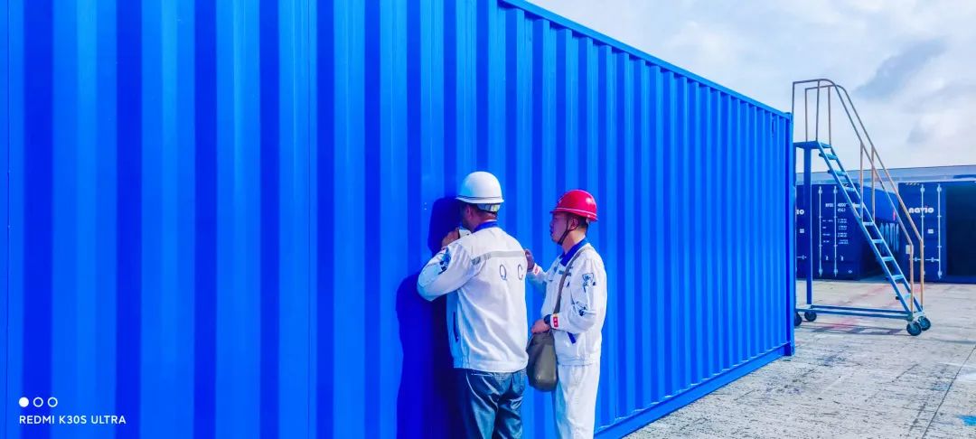 中烯新材料寰宇东方国际集装箱涂装项目通过验收，双方达成共识合作成立涂装技术研究院。