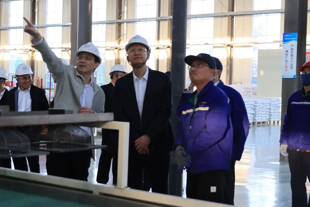 【新闻】李合军带队到石墨烯高分子复合材料标准化车间督导检查工作