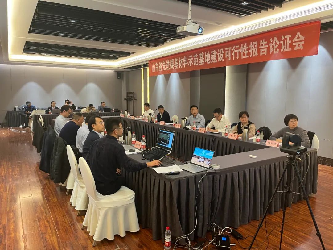 协会组织开展山东省先进碳基材料示范基地建设可行性报告论证会