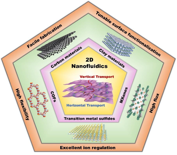 北京工业大学张倩倩、汪浩教授Energy Materials 综述：二维纳米流体助力蓝色能源收集