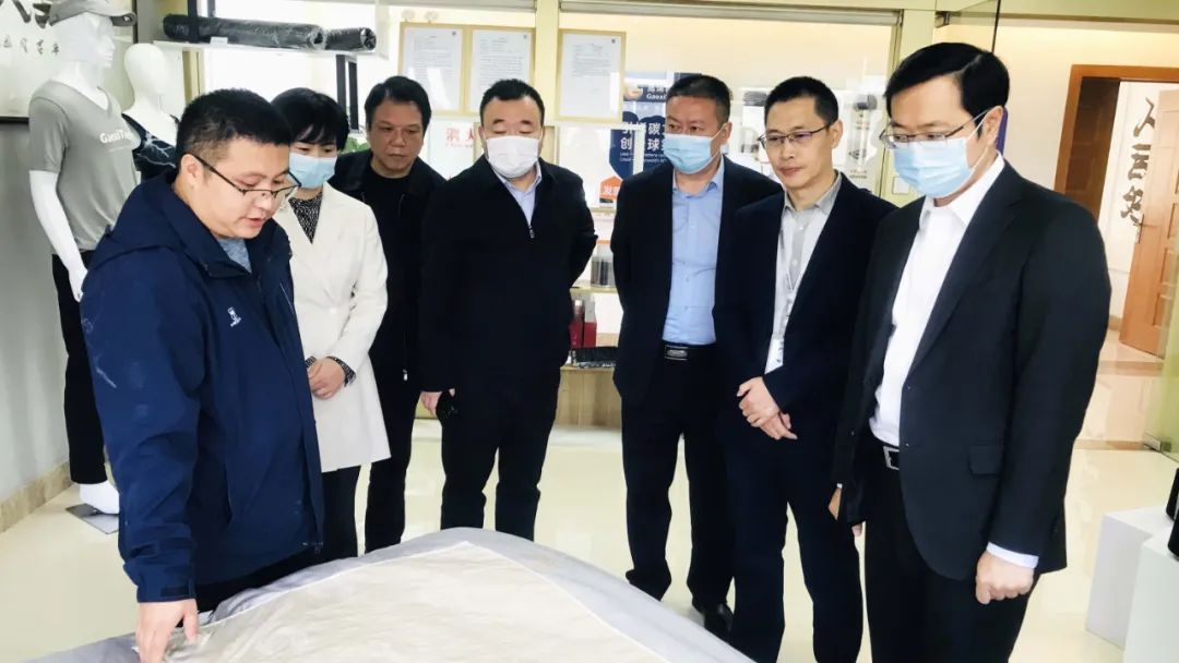 湖南常德市人民政府一行莅临高烯科技调研！