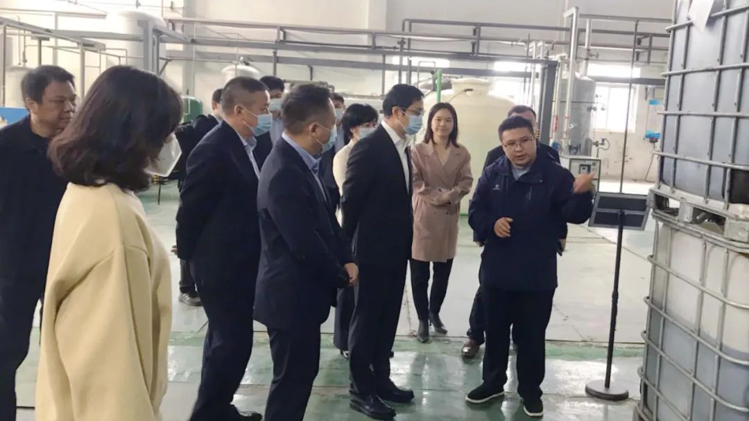 湖南常德市人民政府一行莅临高烯科技调研！