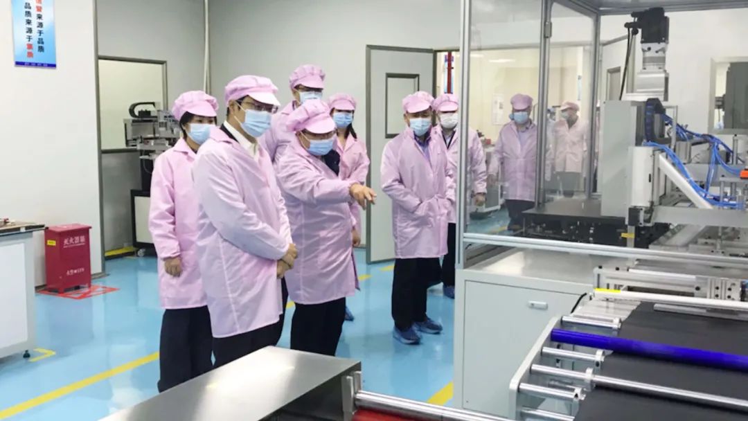 湖南常德市人民政府一行莅临高烯科技调研！