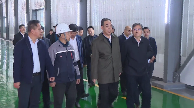 自治区党委副书记、银川市委书记姜志刚调研宁夏墨工科技有限公司
