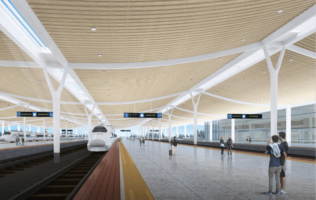 高铁“锌烯望”丨信和中标福州南站