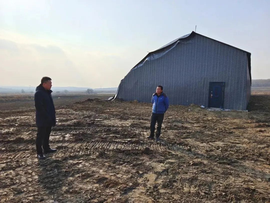 【乡村振兴】云山镇愚公村石墨烯寒地温室大棚成功落地