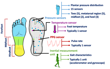 MDPI Sensors | 智能鞋垫在健康监测中的挑战与发展