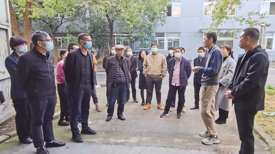 浙江工业大学--磐安县“稳经济促增长”专题研讨班莅临高烯科技考察调研