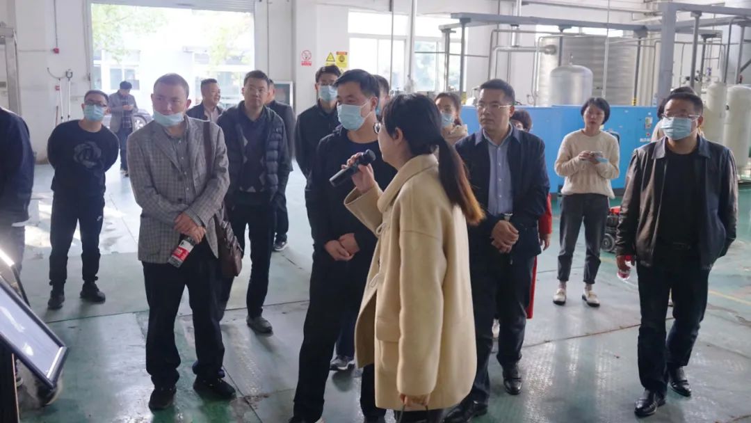 浙江工业大学--磐安县“稳经济促增长”专题研讨班莅临高烯科技考察调研