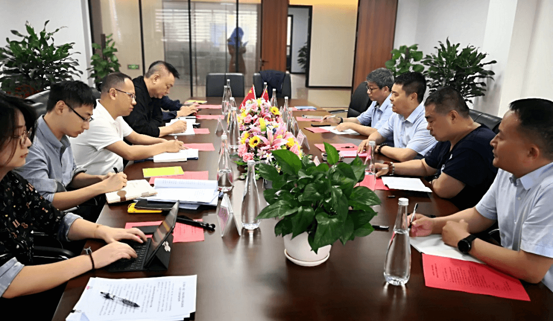 深圳罗湖区政府代表、洛克中铁置业领导考察恒力半导体石墨烯芯片