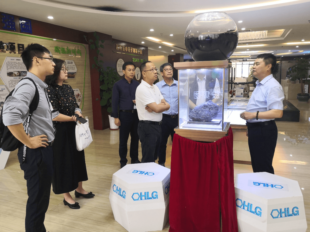 深圳罗湖区政府代表、洛克中铁置业领导考察恒力半导体石墨烯芯片