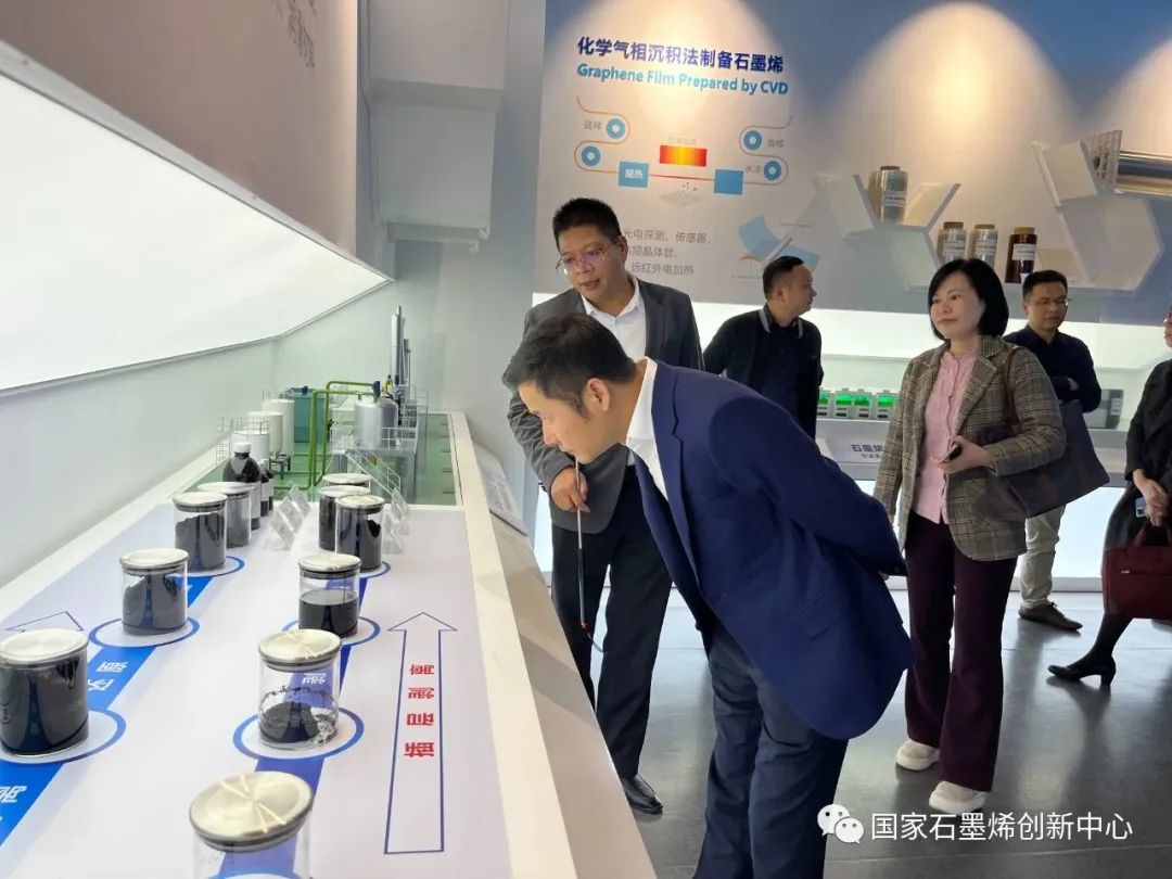 宁波城投公司郑铭钧总经理一行莅临考察国家石墨烯创新中心