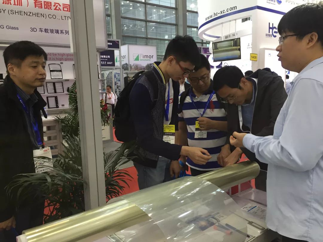 微晶参加深圳国际全触与显示展
