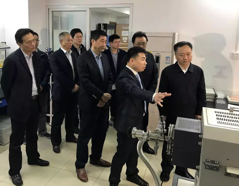 安徽省省长李国英一行到公司参观指导