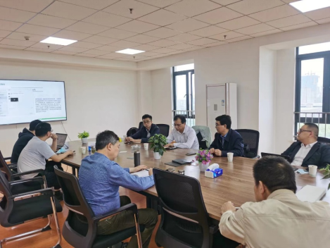 中国船级社认证公司江苏分公司走进南京水云运输研究院实地考察调研