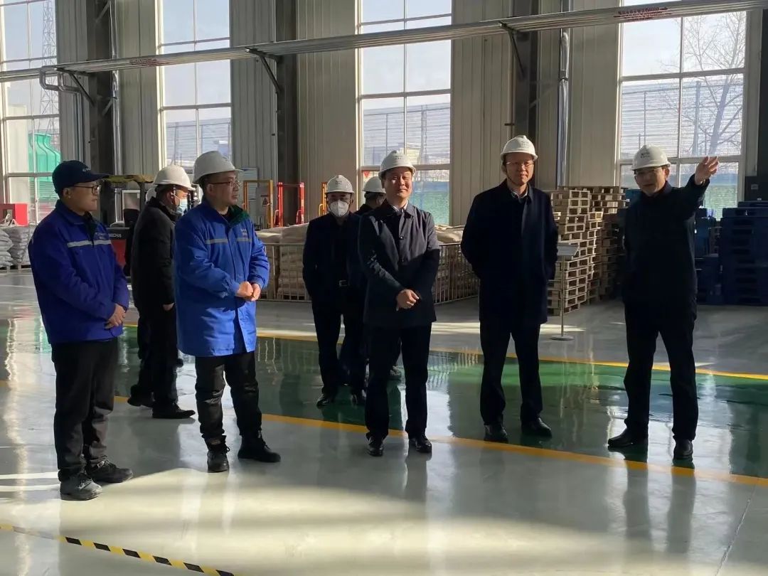 【新闻】李合军、魏忠勋一行到石墨烯高分子复合材料标准化车间检查指导工作