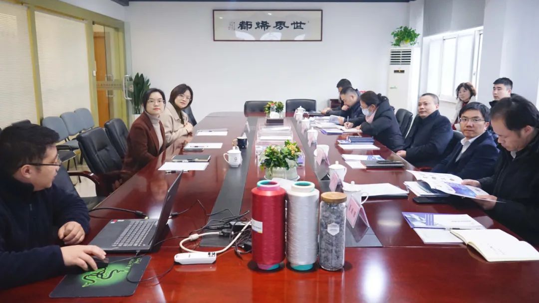 杭州市投资促进局党组成员、二级巡视员李晓阳一行莅临高烯科技考察调研