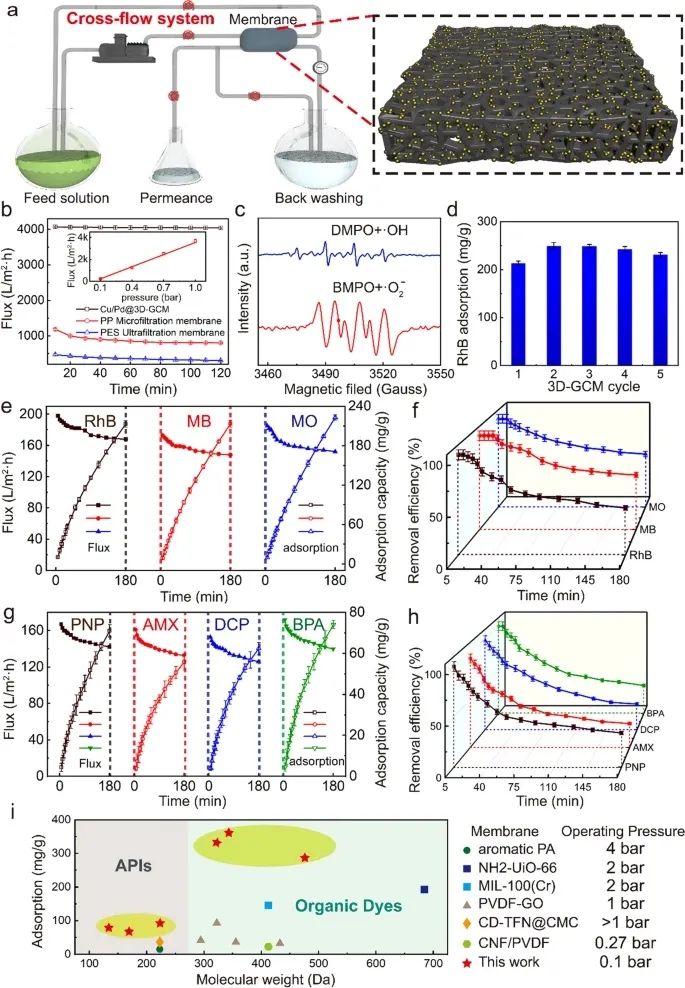《Nano-Micro Letters》：一步激光划线制备类MOF结构三维石墨烯催化膜用于水净化和绿色能源生产