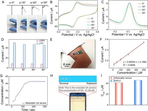西北工业大学文丹Anal Chem:基于氮掺杂还原氧化石墨烯/金双气凝胶的非酶汗液穿戴式尿酸传感器