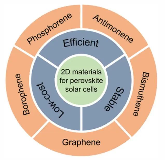 【光伏】AEM：用于钙钛矿太阳能电池的类石墨烯单元素2D材料