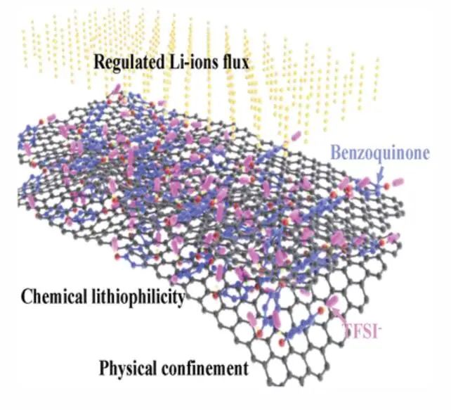 【锂金属】AEM：含氧化石墨烯片的有机共晶混合物作为无枝晶锂金属电池的亲锂保护层