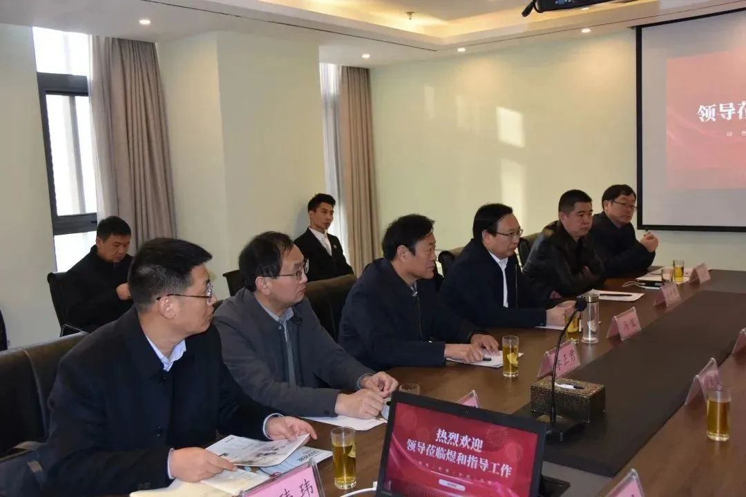 西峡县县长马俊一行莅临煜和参观指导