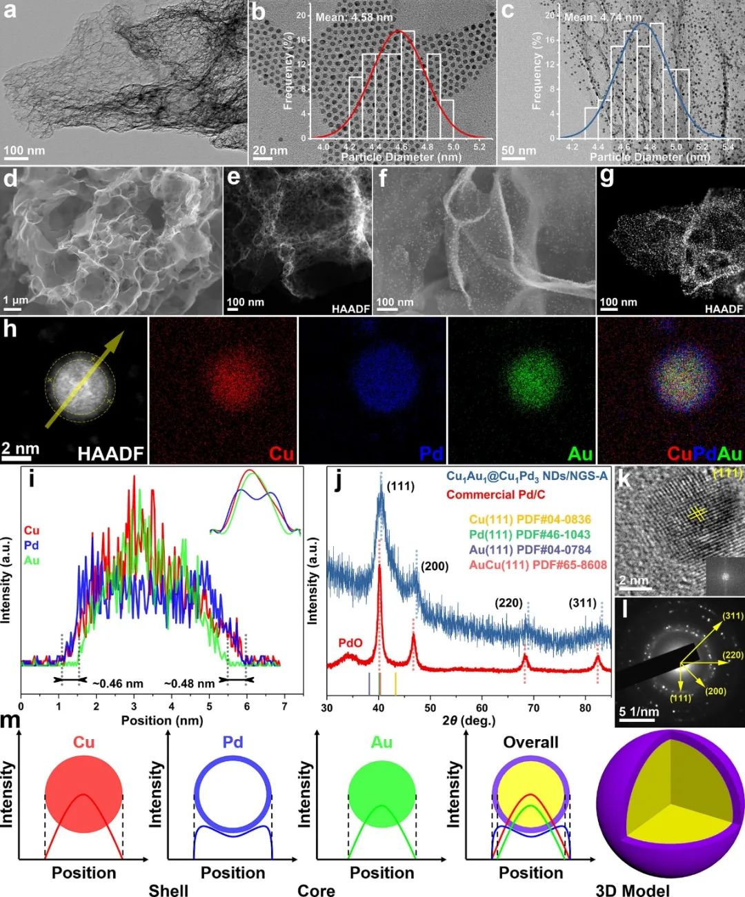 章俊良教授、沈水云副教授，ACS Nano：超细核壳结构纳米点协同3D多孔N掺杂石墨烯纳米片作为高效多功能电催化剂