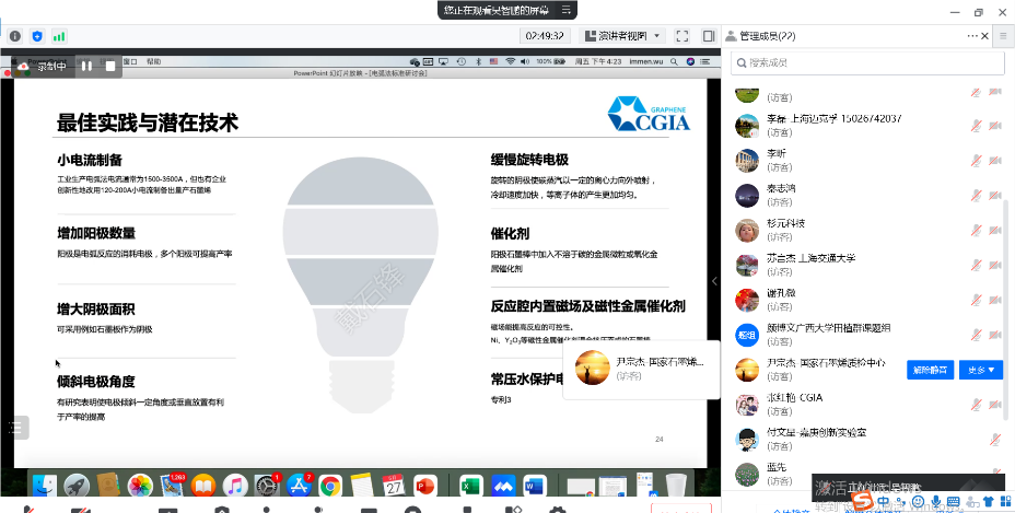 益墨轩科技公司参与石墨烯材料“液相剥离法”和“电弧法”绿色制备两项团体标准研讨会顺利召开