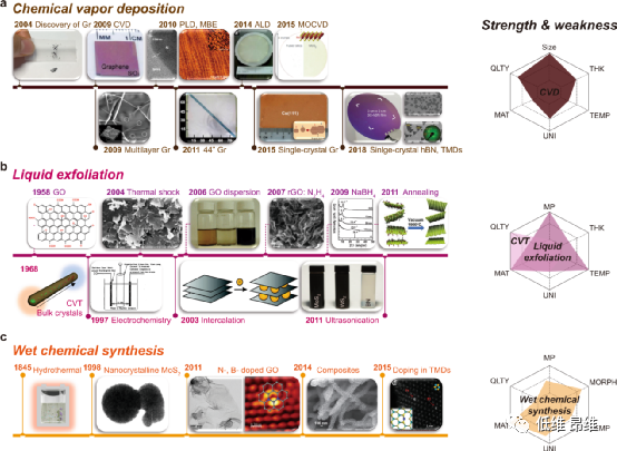 二维材料的大规模合成及其产业化