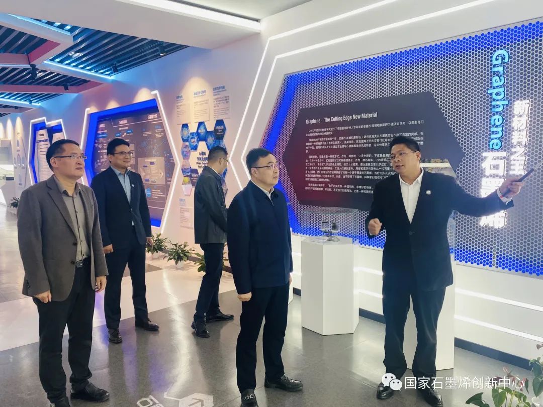 宁波市委副秘书长、甬江科创办常务副主任徐云调研国家石墨烯创新中心